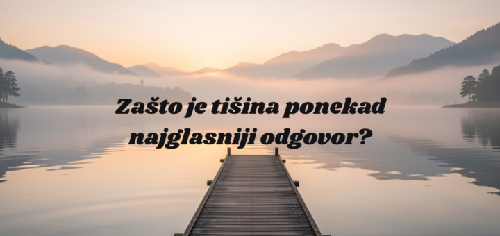 Zašto je tišina ponekad najglasniji odgovor?