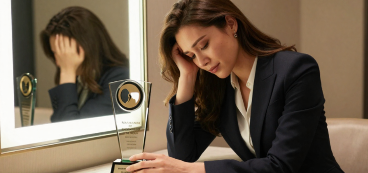 Osmijeh s naslovnice, tuga u ogledalu