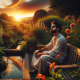 7 Svijesnih citata za trenutke kada preuzimate stvari k srcu | A thoughtful individual reflecting in a tranquil garden during sunset."