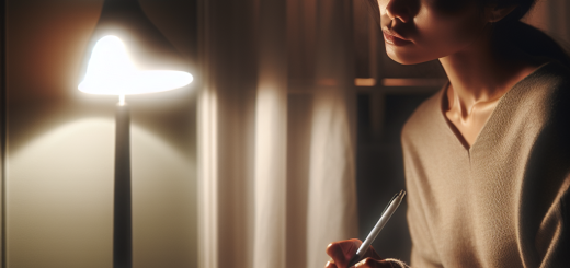 10 “Poruka za sebe” u trenucima kada previše osobno uzimam stvari | A thoughtful person reflecting on a notepad with a gentle light illuminating the scene.