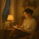 10 Svjesnih "Bilješki za Sebe" za Trenutke Kada Previše Osobno Shvaćate | A tranquil scene of a person journaling in a cozy nook with soft lighting.