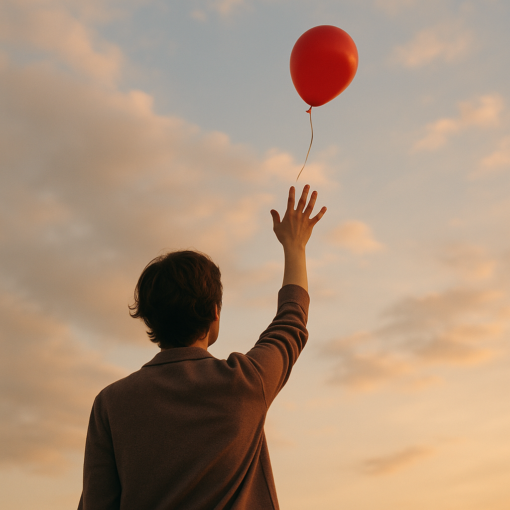 8 Učinkovitih načina kako se osloboditi i krenuti naprijed od stvari koje ne možemo kontrolirati u životu | A person releasing a balloon into the sky, symbolizing letting go and moving on.